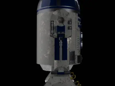 R2D2 3D Model 3D model