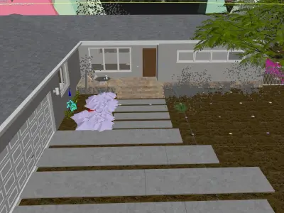 House in Miami- Florida 3D model