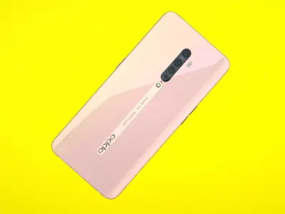 OPPO Reno 2 C4D modeling rendering 3D model