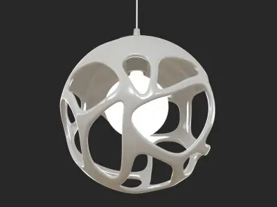 Leroy Merlin Lamp Organica Mantra 2018 3D model