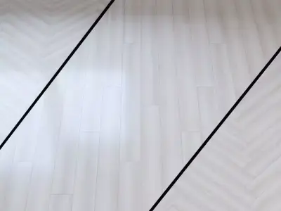 Laminate WINEO 500 Large 4V White Premium Oak LA164LV4 3D model