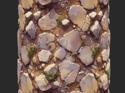 Stylized Ground Seamless Texture Texture