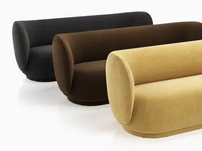 Rico 3 Seater 3D model