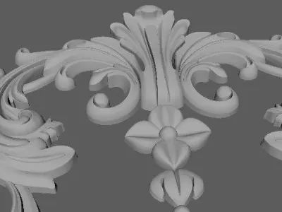 dekor ornament 3D model 188