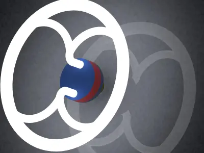 Steering Led 3D print model