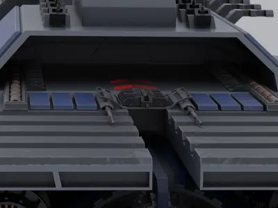 Scifi Ship ISS Marduk 3D model