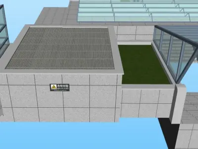 Subway station Free 3D model purchase