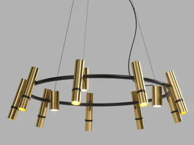 Lampatron React R 12 lamps 3D model