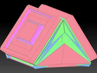 Sci-fi Chest Game Ready full 4k PBR Low-poly 3D model