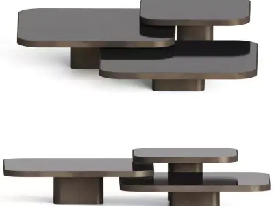 Bow Coffee Tables Classicon 3D model