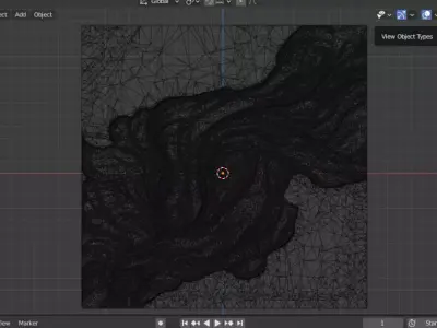 Modern  Flowing Relief Panel Wall Decor Set STL Mural CNC 332 3D model