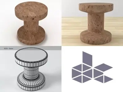 Cork Family B 3D model