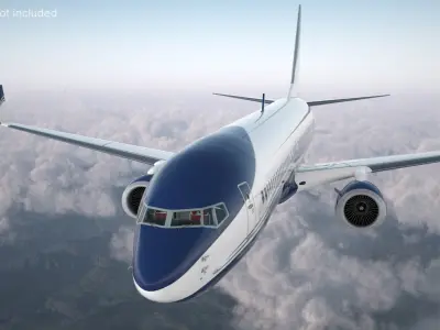  Boeing 737-900 Aircraft with Luxury Interior and Cockpit 