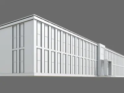 University Building ID036 3D model