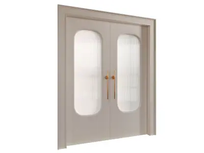 Interior door 4 Sliding 3D model