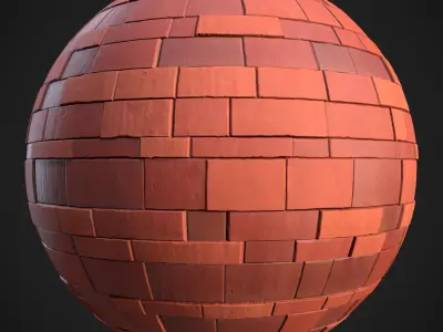 Stylized Brick Material Pack Texture