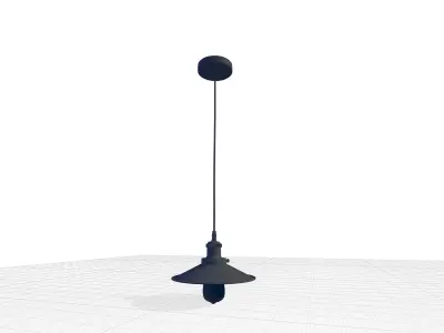 Hitchin Light Single Pendant 3D model