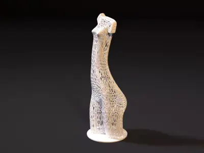 Figurine woman 3D print model
