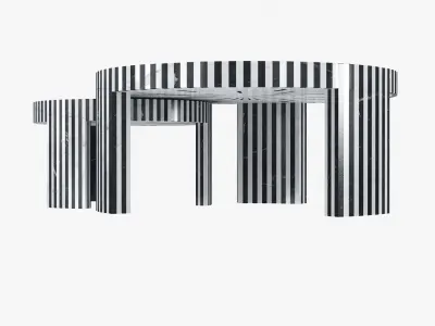 Made good carlotta marble table 3D model