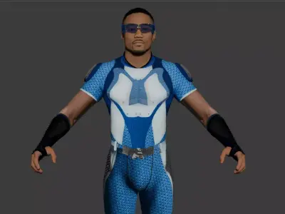 A-Train The Boys 3D Model Low-poly 3D model