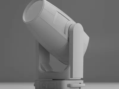 Moving Head Stage Lights 3D model