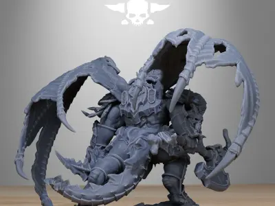 Corrupted Demon 3D print model