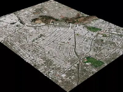 Santiago - Chile 3D model