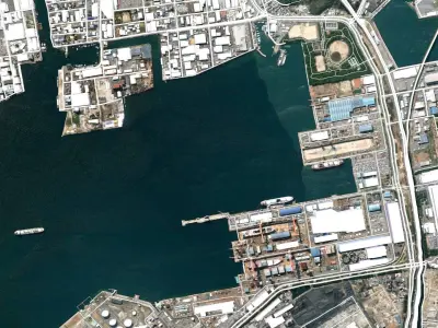  Bannosucho Sakaide Kagawa Japan 3D model