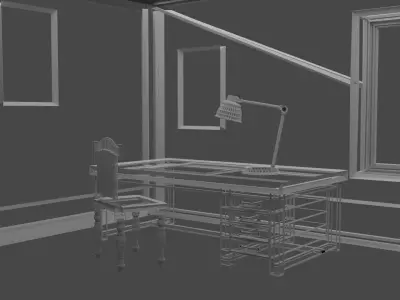 Simple Room 3D model