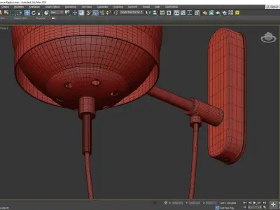 LILY WALL COSMO Low-poly 3D model