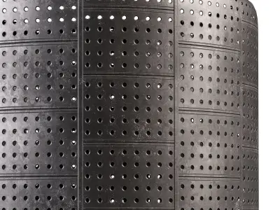 Expanded Metal Mesh Panel Seamless 2 Texture