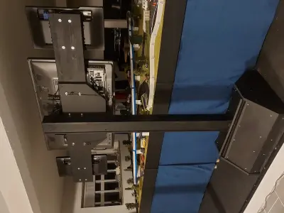 Floor Stand - 3 Screen Version Free 3D print model