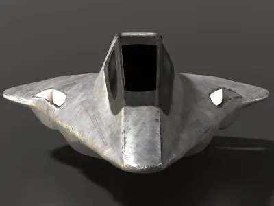 Devore shuttle Low-poly 3D model