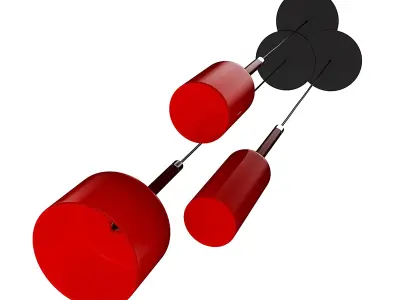 Ceiling Lamp 3D model 48