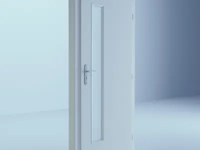 White Door 7 3D model