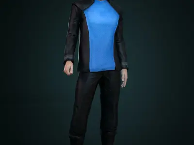 Section 31 Admiral Marcus For G8M 3D model