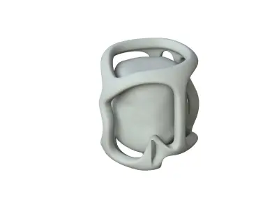 SciFi Shape Object Low Poly  Low-poly 3D model buy