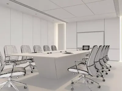meeting room 3D model