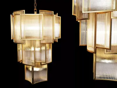 Zeus chandelier 3D model