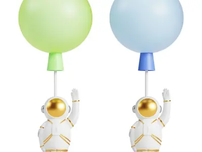 Lamp Mercury 3D model