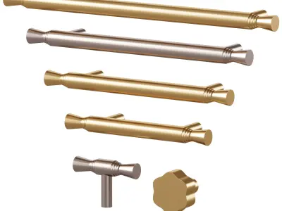 Furniture handles DUKE by Meraki 3D model