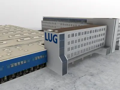 EDDF Storage 5 Low-poly 3D model