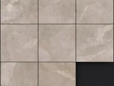 Ariana Ceramica Storm Sand 600x600 3D model