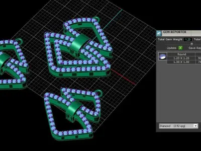 Half set 008 3D print model