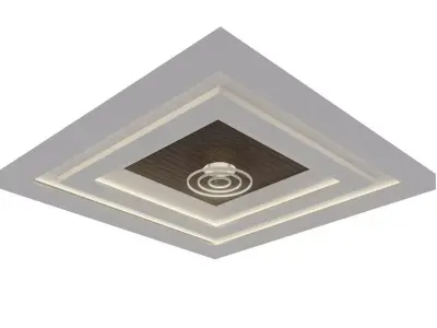Ceiling Minimalist Free low-poly 3D model