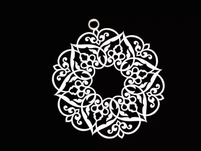 Necklace 07 3D print model