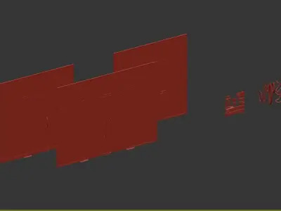 Glass Door 3D models 3D model