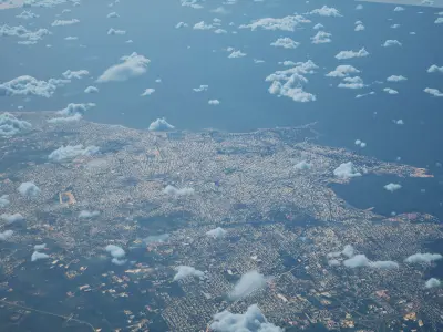 Montevideo Uruguay City Landscape 3D Model 3D model