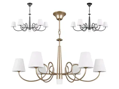 81427x Vortico Lightstar Chandelier 3D model