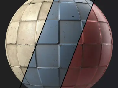 Metal Materials 67- Sbsar Pbr 4k Seamless Texture